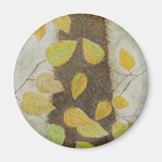 Beech Leaves Magneet (Voorkant)