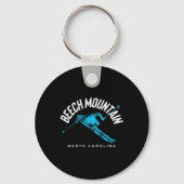 Beech Mountain NC Ski Sleutelhanger (Voorkant)