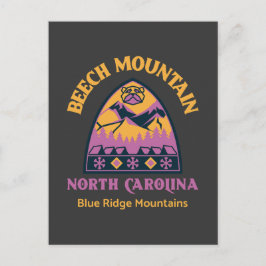 Beech Mountain North Carolina Briefkaart