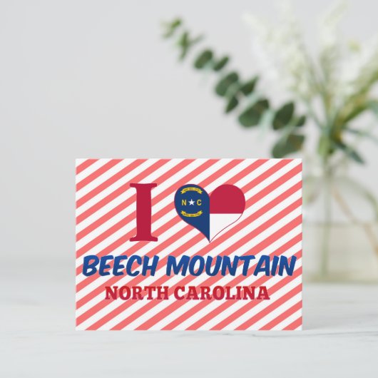 Beech Mountain, North Carolina Briefkaart (Staand voorkant)