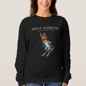 Beech Mountain North Carolina Ski Rabbit Trui (Voorkant)