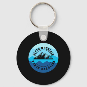 Beech Mountain North Carolina Skiën Snowboarden Sleutelhanger