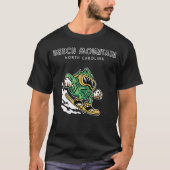 Beech Mountain North Carolina Snowboarding Beer T-shirt (Voorkant)