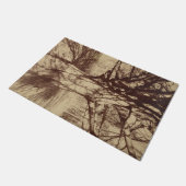 Beech Tree (door Eugène Atget) Deurmat (Schuin)