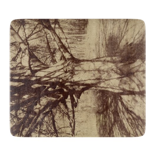 Beech Tree (door Eugène Atget) Snijplank (Voorkant)