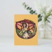 Beech Tree Fairy Natuur Lovers Briefkaart (Staand voorkant)