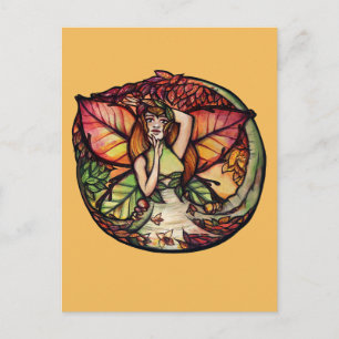 Beech Tree Fairy Natuur Lovers Briefkaart