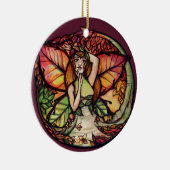 Beech Tree Fairy Natuur Lovers Keramisch Ornament (Rechts)