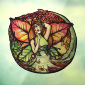 Beech Tree Fairy Natuur Lovers Raamsticker (Vel 3)