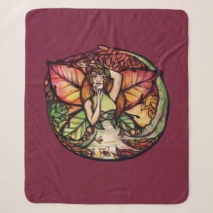 Beech Tree Fairy Natuur Lovers Sherpa Deken