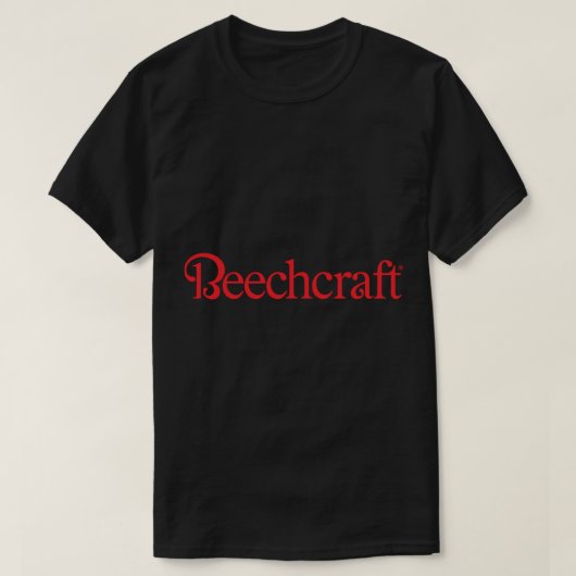 BEECHCRAFT AIRCRAFT LOGO Sticker T-shirt (Design voorkant)