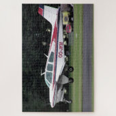 Beechcraft Bonanza OO-JKM – Kemble Vliegveld Legpuzzel (Verticaal)