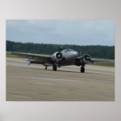 Beechcraft Model 18/UC-45 Expeditor. Poster (Voorkant)