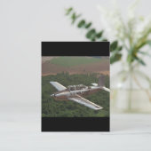 Beechcraft, T-34, 1953_Classic Aviation Briefkaart (Staand voorkant)