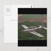 Beechcraft, T-34, 1953_Classic Aviation Briefkaart (Voorkant / Achterkant)