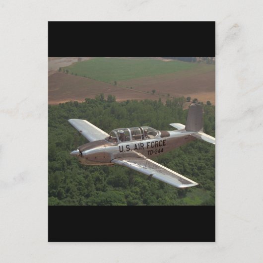 Beechcraft, T-34, 1953_Classic Aviation Briefkaart (Voorkant)