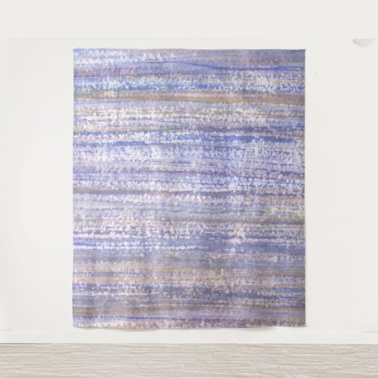 Beechwood Blue Waterverf Abstract Wandkleed (Voorkant)