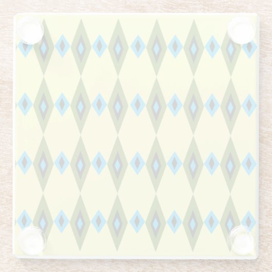 Beed Diamonds Glazen Onderzetter (Achterkant)