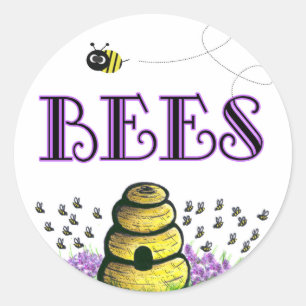 BEEEEE RONDE STICKER