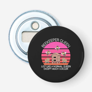 Beeentoningkoningin Button Flesopener