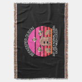 Beeentoningkoningin Deken (Voorkant Verticaal)