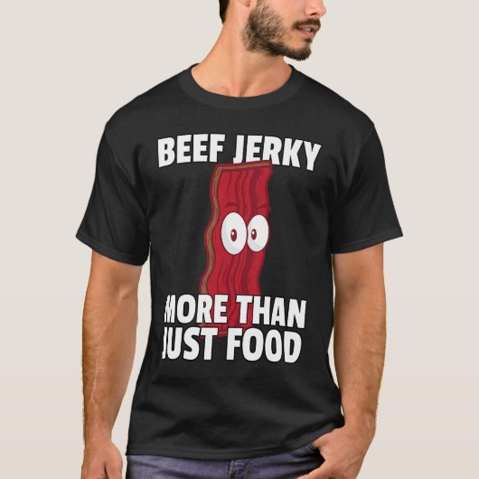 Beef Jerky Healthy Keto Sticks T-shirt (Voorkant)