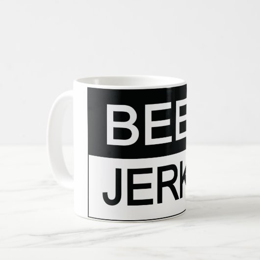 Beef Jerky Koffiemok (Voorkant links)