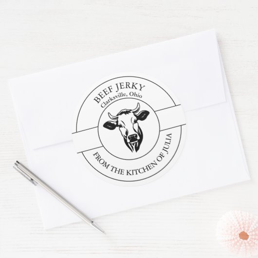 Beef Jerky Label (Envelop)