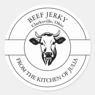Beef Jerky Label