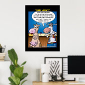 "Beef Jerky" Poster (Thuiskantoor)