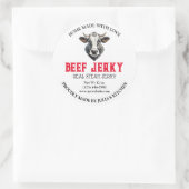 Beef Jerky Product Label Sticker (Tas)