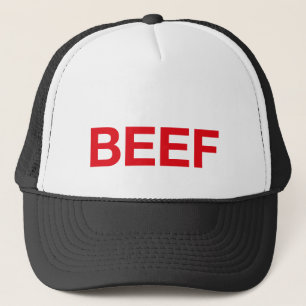 BEEF leuke slogan vrachtwagenhoed Trucker Pet
