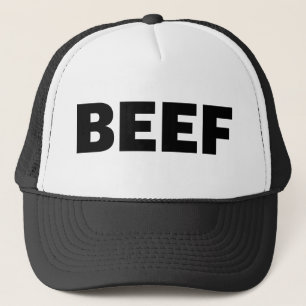 BEEF leuke slogan vrachtwagenhoed Trucker Pet