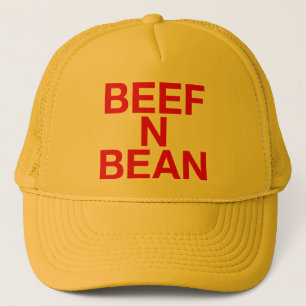 BEEF N BEAN Slogan vrachtwagenchauffeur Trucker Pet
