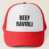 Beef Ravioli Trucker Hat Trucker Pet (Voorkant)