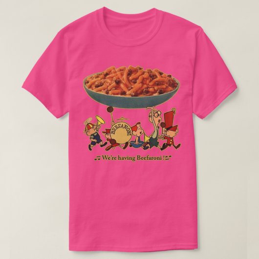 Beefaroni 1 t-shirt (Design voorkant)