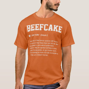 Beefcake Grappig woordenboek Gym Betekenis T-shirt