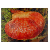 Beefsteak Fungus Glass Chopping Board Snijplank (Voorkant)