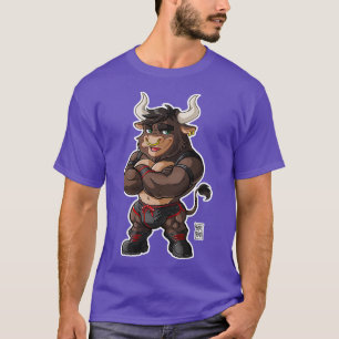 BEEFY BULL RED DETAILS BEARZOOSERIES T-SHIRT
