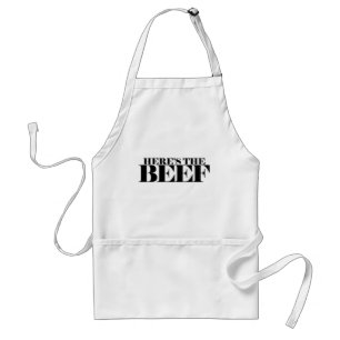 Beefy, waar is het schort