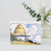 Beehive  Art Recipe Card Briefkaart (Staand voorkant)