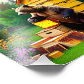 Beehive Beer Foto Afdruk (Hoek)