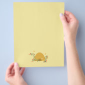 Beehive-Briefpapier Flyer (Hand)