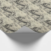 Beehive en heksen van Hieronymus Bosch Cadeaupapier (Hoek)