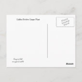 Beehive Ginger Tropisch Plant Briefkaart (Achterkant)