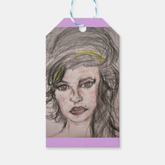 Beehive Girl Cadeaulabel (Voorkant)