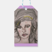 Beehive Girl Cadeaulabel (Achterkant)