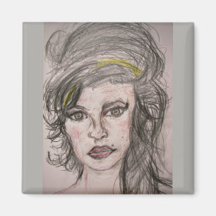 Beehive Girl Magneet