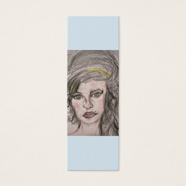 Beehive Girl Mini Visitekaartjes (Voorkant)