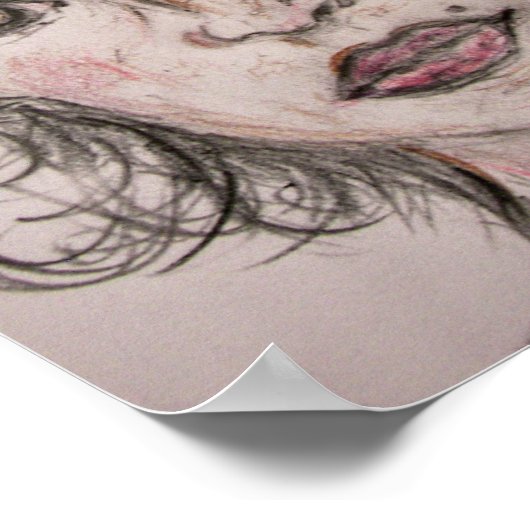 Beehive Girl Poster (Hoek)